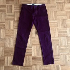 J. Crew Maroon Pants